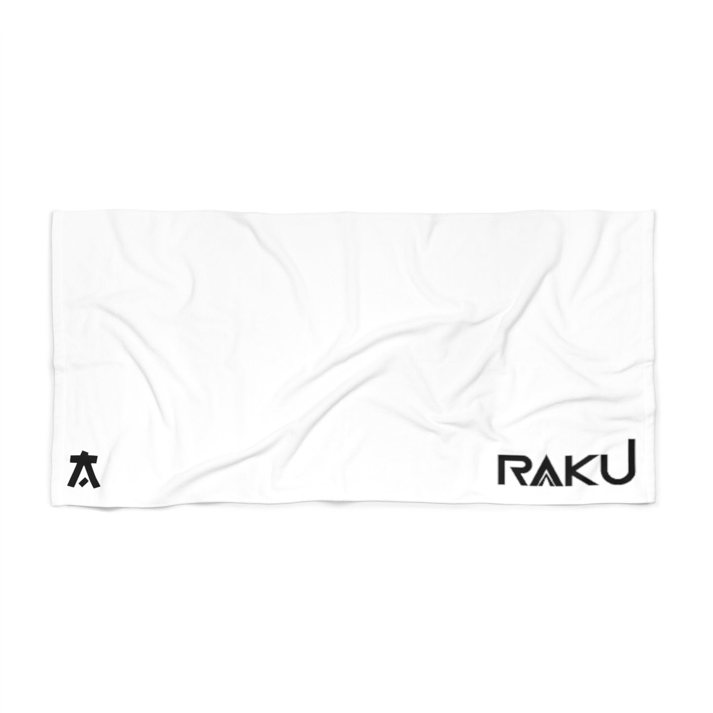 RAKU WHITE BEACH TOWEL