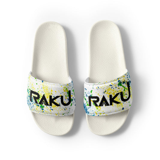 WOMEN'S SPLATTER SLIDES