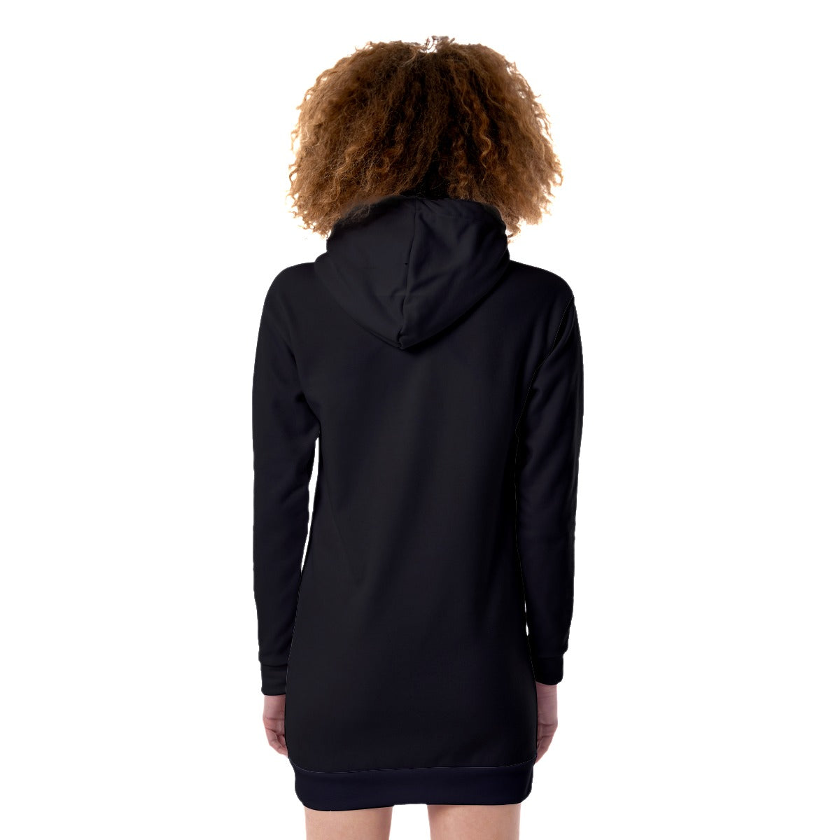 WOMEN LONG HOODIE DRESS