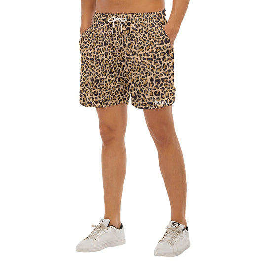 LEOPARD SPORT SHORTS