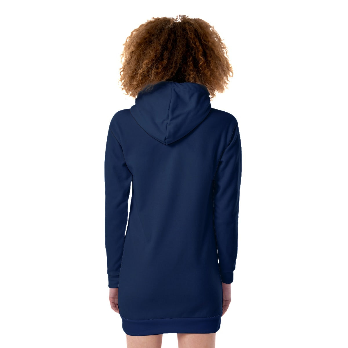 WOMEN LONG HOODIE DRESS